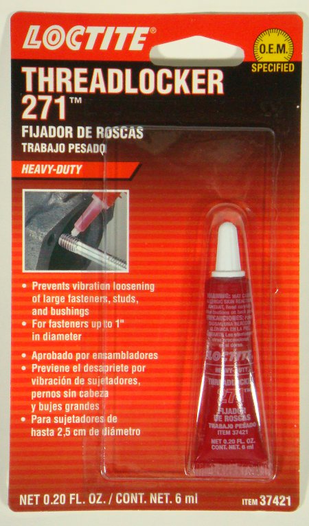 Loctite Threadlocker Red 271